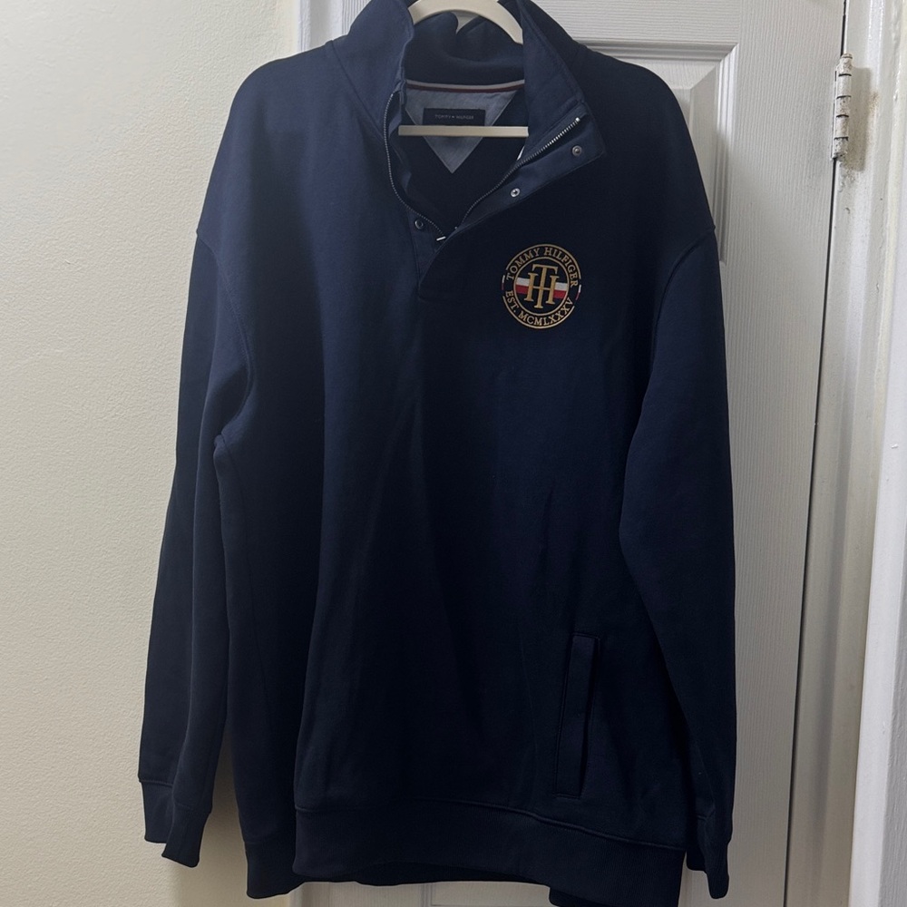Tommy Hilfiger  Navy Blue Sweatshirt size XXXLT